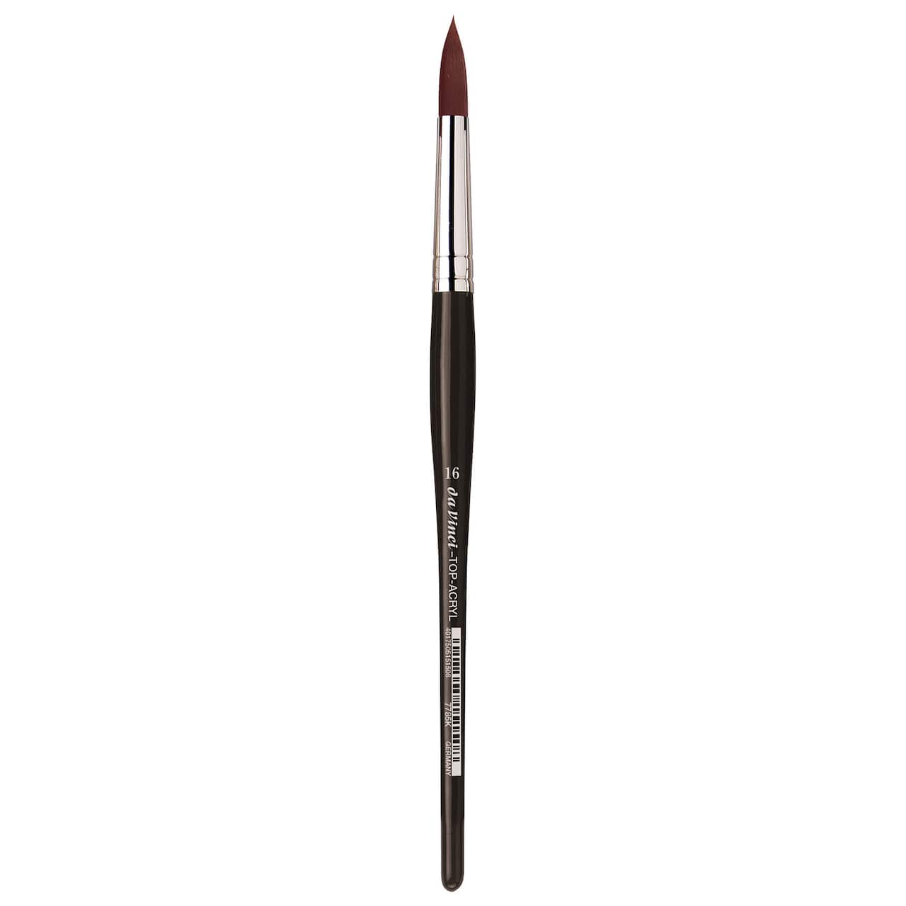 da Vinci TOP ACRYL Series 7785K Synthetic Round Brush